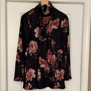 Suzanne Betro Fall Floral Blouse
